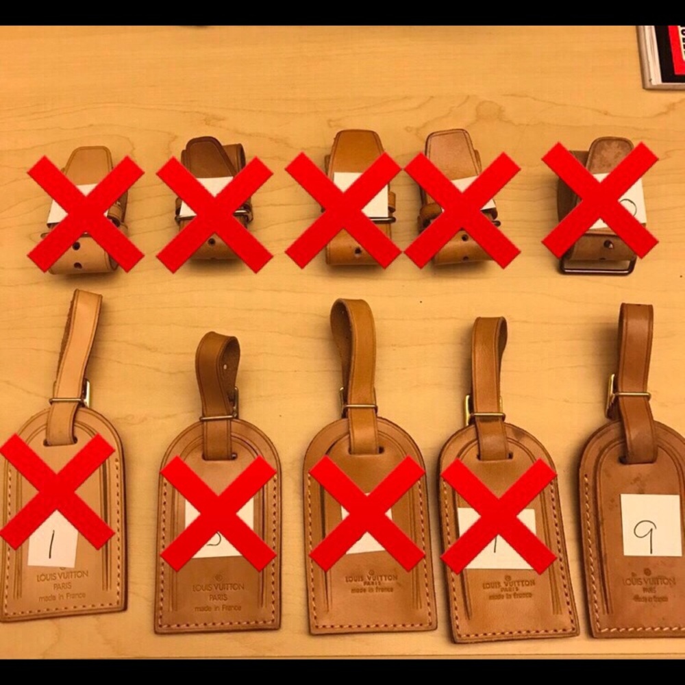 Authentic Louis Vuitton Luggage Tags and holders - Picture 1 of 1